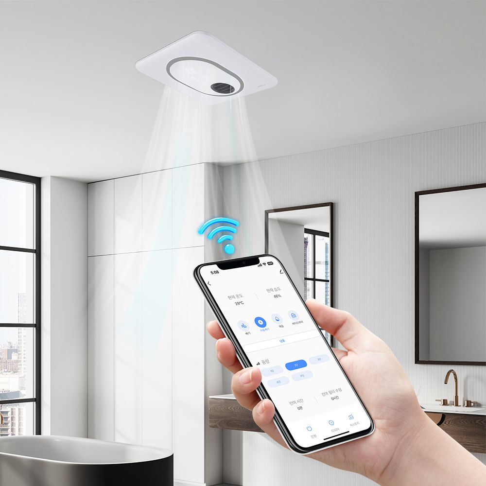 욕실 고급복합환풍기 티오람X (스마트 IOT)